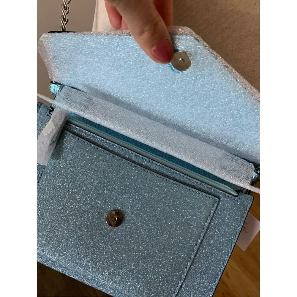 Kate spade sparkly purse/cross bag/wallet